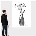 Picture of Solitary Flower _GroupedProduct_Rectangle_Portrait_Canvas_