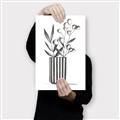 Picture of Striped Vase _GroupedProduct_Rectangle_Portrait_Canvas_