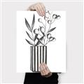 Picture of Striped Vase _GroupedProduct_Rectangle_Portrait_Canvas_