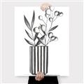 Picture of Striped Vase _GroupedProduct_Rectangle_Portrait_Canvas_