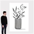 Picture of Striped Vase _GroupedProduct_Rectangle_Portrait_Canvas_