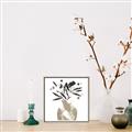 Picture of Abstract Florals II _GroupedProduct_Square_Canvas_Framed_