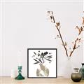 Picture of Abstract Florals II _GroupedProduct_Square_Canvas_Framed_