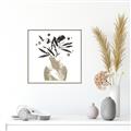 Picture of Abstract Florals II _GroupedProduct_Square_Canvas_Framed_