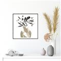 Picture of Abstract Florals II _GroupedProduct_Square_Canvas_Framed_