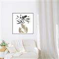 Picture of Abstract Florals II _GroupedProduct_Square_Canvas_Framed_
