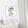 Picture of Abstract Florals II _GroupedProduct_Square_Canvas_Framed_