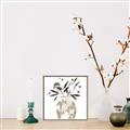 Picture of Abstract Florals I _GroupedProduct_Square_Canvas_Framed_