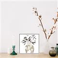 Picture of Abstract Florals I _GroupedProduct_Square_Canvas_Framed_