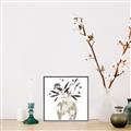 Picture of Abstract Florals I _GroupedProduct_Square_Canvas_Framed_