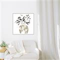Picture of Abstract Florals I _GroupedProduct_Square_Canvas_Framed_