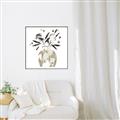 Picture of Abstract Florals I _GroupedProduct_Square_Canvas_Framed_