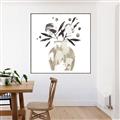 Picture of Abstract Florals I _GroupedProduct_Square_Canvas_Framed_
