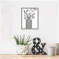 Picture of Striped Vase _GroupedProduct_Rectangle_Portrait_Canvas_Framed_
