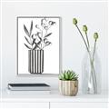 Picture of Striped Vase _GroupedProduct_Rectangle_Portrait_Canvas_Framed_