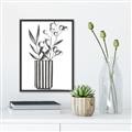 Picture of Striped Vase _GroupedProduct_Rectangle_Portrait_Canvas_Framed_