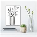 Picture of Striped Vase _GroupedProduct_Rectangle_Portrait_Canvas_Framed_