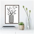 Picture of Striped Vase _GroupedProduct_Rectangle_Portrait_Canvas_Framed_