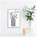 Picture of Striped Vase _GroupedProduct_Rectangle_Portrait_Canvas_Framed_