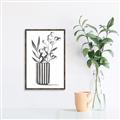 Picture of Striped Vase _GroupedProduct_Rectangle_Portrait_Canvas_Framed_