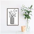 Picture of Striped Vase _GroupedProduct_Rectangle_Portrait_Canvas_Framed_