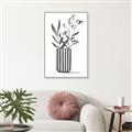 Picture of Striped Vase _GroupedProduct_Rectangle_Portrait_Canvas_Framed_