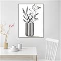 Picture of Striped Vase _GroupedProduct_Rectangle_Portrait_Canvas_Framed_