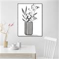Picture of Striped Vase _GroupedProduct_Rectangle_Portrait_Canvas_Framed_