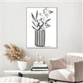 Picture of Striped Vase _GroupedProduct_Rectangle_Portrait_Canvas_Framed_