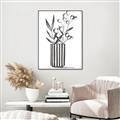 Picture of Striped Vase _GroupedProduct_Rectangle_Portrait_Canvas_Framed_