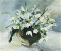 Picture of White Florals _GroupedProduct_Rectangle_Landscape_Unframed_Print_Only_