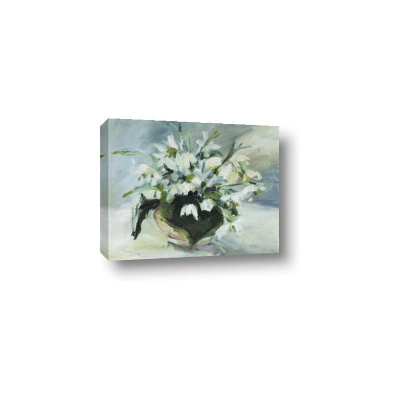 Picture of White Florals _GroupedProduct_Rectangle_Landscape_Canvas_