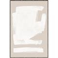 Picture of Cream Dabs I _GroupedProduct_Rectangle_Portrait_Canvas_Framed_