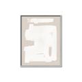 Picture of Cream Dabs II _GroupedProduct_Rectangle_Portrait_Canvas_Framed_