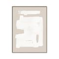 Picture of Cream Dabs II _GroupedProduct_Rectangle_Portrait_Canvas_Framed_