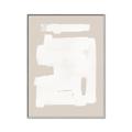 Picture of Cream Dabs II _GroupedProduct_Rectangle_Portrait_Canvas_Framed_