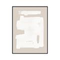 Picture of Cream Dabs II _GroupedProduct_Rectangle_Portrait_Canvas_Framed_