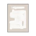 Picture of Cream Dabs II _GroupedProduct_Rectangle_Portrait_Canvas_Framed_