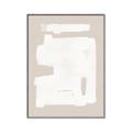 Picture of Cream Dabs II _GroupedProduct_Rectangle_Portrait_Canvas_Framed_