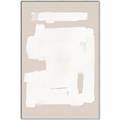 Picture of Cream Dabs II _GroupedProduct_Rectangle_Portrait_Canvas_Framed_