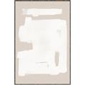 Picture of Cream Dabs II _GroupedProduct_Rectangle_Portrait_Canvas_Framed_