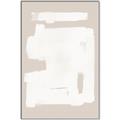 Picture of Cream Dabs II _GroupedProduct_Rectangle_Portrait_Canvas_Framed_
