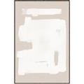Picture of Cream Dabs II _GroupedProduct_Rectangle_Portrait_Canvas_Framed_