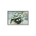 Picture of White Florals _GroupedProduct_Rectangle_Landscape_Canvas_Framed_