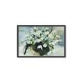 Picture of White Florals _GroupedProduct_Rectangle_Landscape_Canvas_Framed_