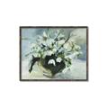 Picture of White Florals _GroupedProduct_Rectangle_Landscape_Canvas_Framed_