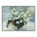 Picture of White Florals _GroupedProduct_Rectangle_Landscape_Canvas_Framed_