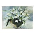 Picture of White Florals _GroupedProduct_Rectangle_Landscape_Canvas_Framed_