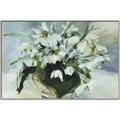 Picture of White Florals _GroupedProduct_Rectangle_Landscape_Canvas_Framed_
