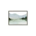 Picture of Watercolour Mountain  _GroupedProduct_Rectangle_Landscape_Canvas_Framed_